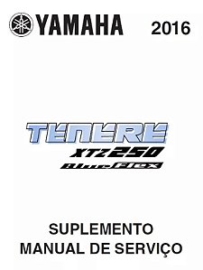 Manual De Serviço Yamaha XTZ 250 Tenere 2011 a 2016 Blueflex