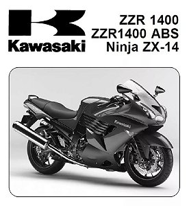 Manual De Serviço Da Kawasaki Ninja ZX-14 ZX14 2006