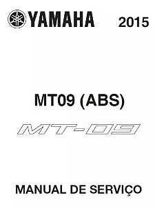 Manual De Serviço Yamaha MT-09 MT 09 ABS 2015