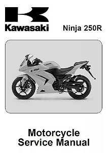 Manual De Serviço Kawasaki Ninja 250 R até 2012