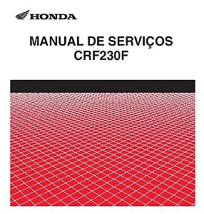Manual De Serviço Honda CRF 230