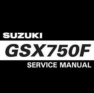 Manual De Serviço Suzuki GSX 750 F de 1999 a 2004 Mônica
