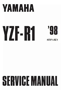 Manual De Serviço Yamaha YZF R1 1998