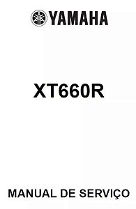 Manual De Serviço Yamaha XT 660 R de 2004 a 2013
