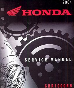 Manual De Serviço Honda CBR 1000 RR 2004 Fireblade
