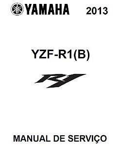Manual De Serviço Yamaha YZF R1 2012 a 2013