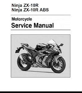Manual De Serviço Da Kawasaki Ninja ZX-10R E ZX-10R ABS 2015 a 2017