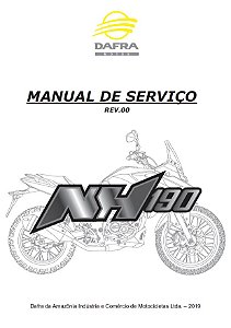 Manual De Serviço Dafra NH 190 2019