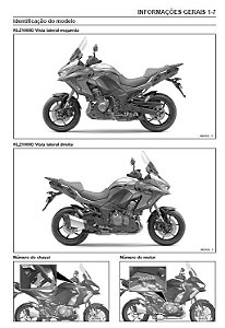 Manual De Serviço Kawasaki Versys 1000 2020