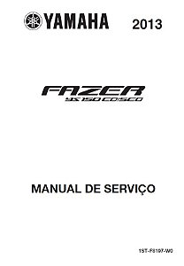 Manual De Serviço Yamaha Fazer 150 YS 150 ED ESD 2013
