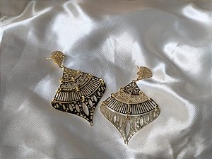 Brinco Indiano Flor Mineira