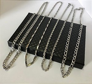 Cordões Masculinos Aço Inoxidável