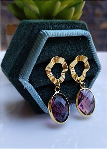 Brinco Pêndulo (Oitinho Bordô)