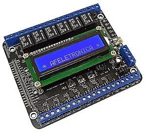 CLP AFSmart PIC16F877A - Controlador Lógico Programável | AFEletrônica