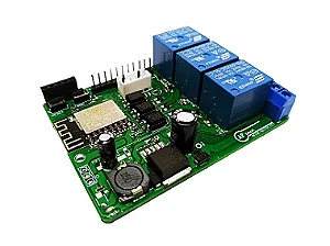 Módulo AFSmart ESP-12F 3 Reles | Wi-Fi para IoT e Automação Residencial