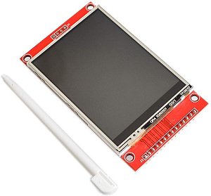 Módulo Display TFT de 2,4 Polegadas  Tft Lcd ILI9341 ToucScrem