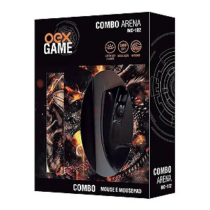 Combo Gamer Mouse + Mouse Pad Mc102 Oex