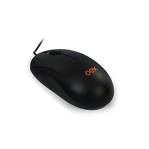 Mouse Com Fio Óptico MS 103 Oex 1000 Dpi