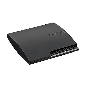 Console Playstation 3 Slim 160gb + 2 Jogos - Seminovo
