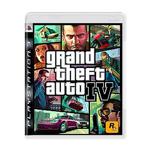 Jogo Grand Theft Auto IV (GTA 4) - PS3