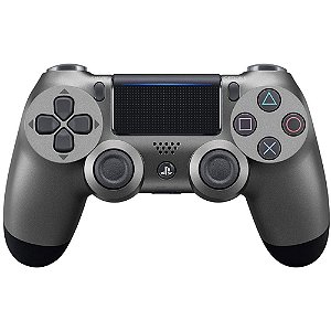 Controle Dualshock 4 Preto Metálico - PS4