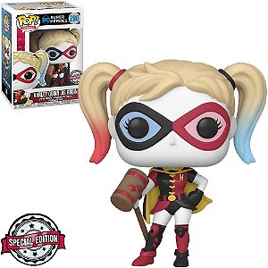 Funko Pop! Heroes - Dc Super Heroes Exclusive - Harley Quinn As Robin #290