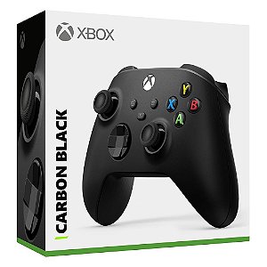 Controle Sem Fio Xbox One Series - Preto Carbon Black