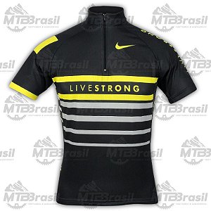 Camisa Ciclismo NIKE LIVESTRONG - Camisa de Ciclismo - MTB Brasil - MTB Brasil