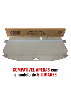 Hyundai SANTA FÉ (5 Lugares) 2007 à 2010 - Tampa Retrátil do porta-malas (Platina) - SANTA FE