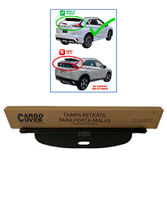 Mitsubishi Eclipse Cross 2022 em diante - Tampa Retrátil do Porta-Malas