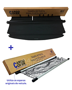 Kit Tampa Retrátil + Rede Toyota RAV4 2006 à 2012 (Preto)