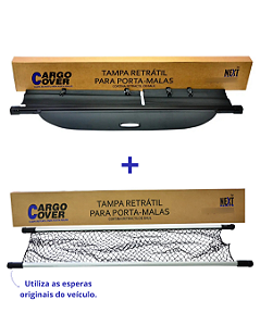 Kit Tampa Retrátil + Rede Toyota RAV4 2013 à 2018 (Preto)