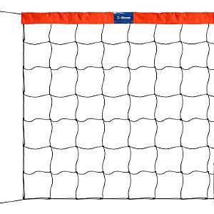 Rede de Vôlei de Praia com 1 Faixa Laranja