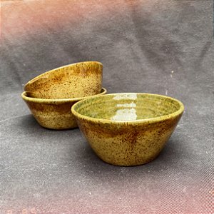 Potinho verde queimado