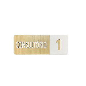 Placa Sinalização Consultório