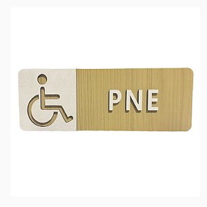Placa Sinalização PNE