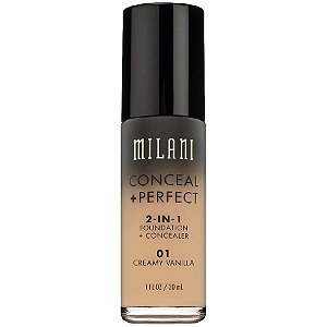 Base Milani 2 em 1 base + corretivo