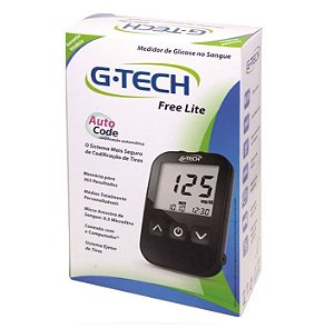 Medidor de Glicose G-Tech Free Lite