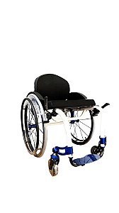 Cadeira De Rodas Monobloco MB4 X1- Branco Fosco
