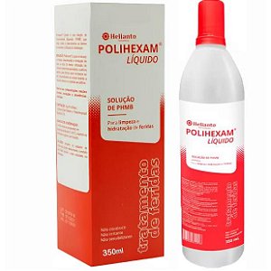 Solucao Aquosa com PHMD 0,1% Para Limpeza de Feridas 350ML