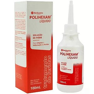 Solução Aquosa com PHMB 0,1% para Limpeza de Feridas 100ML