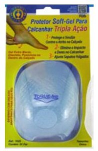 Protetor para Calcanhar Sof Gel - Tripla Ação