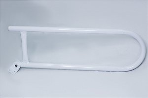 2 Barras Articuladas de 80 cm em Aço Carbono com Pintura Eletrostática Branca