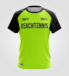 Camiseta Masculina | Beach Tennis | Colors | Flúor