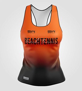 Regata Feminina | Beach Tennis | Colors | Laranja