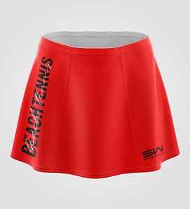 Shorts-Saia | Beach Tennis | Colors | Vermelha