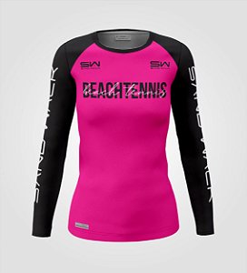 Camisa Manga Longa | Feminina | Beach Tennis | Colors | Vermelha