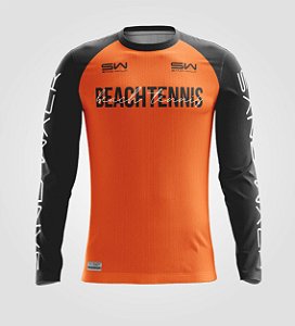 Camisa Manga Longa | Masculina | Beach Tennis | Colors | Laranja