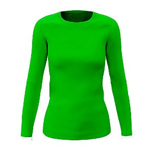 Camisa Manga Longa | Feminina | Clean | Verde