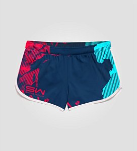 Shorts Feminino | Modelo Treino | Pink&Blue